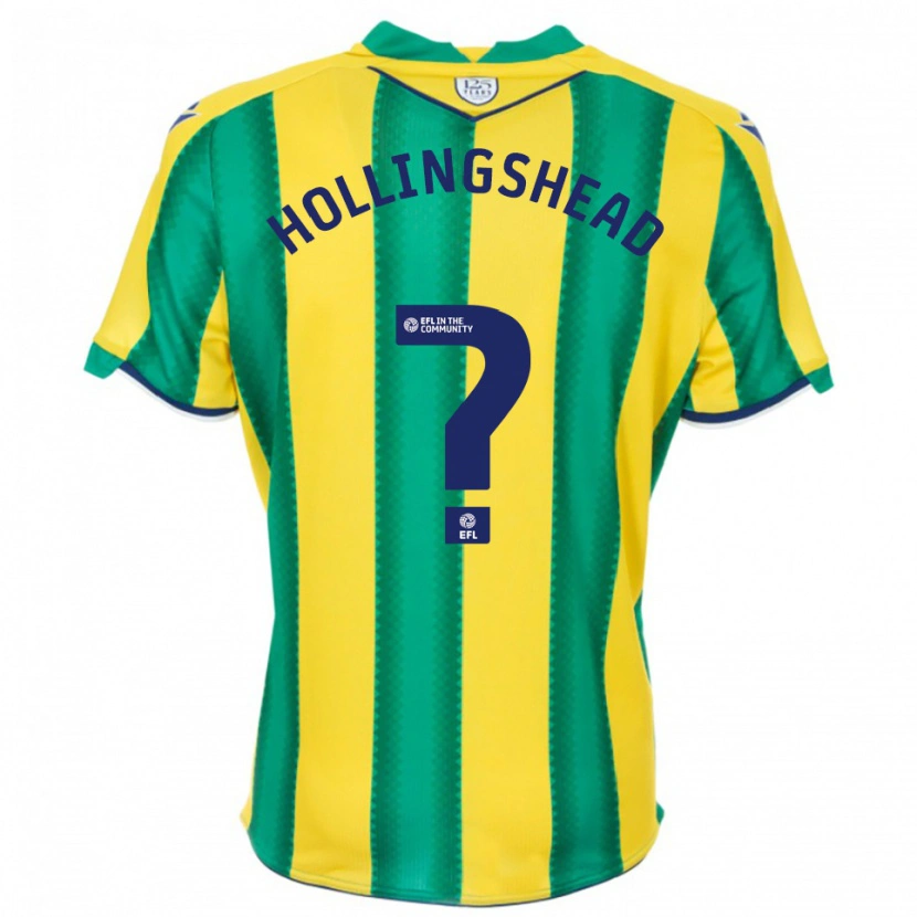 Danxen Herren Ronnie Hollingshead #0 Gelb Grün Auswärtstrikot Trikot 2025/26 T-Shirt Schweiz