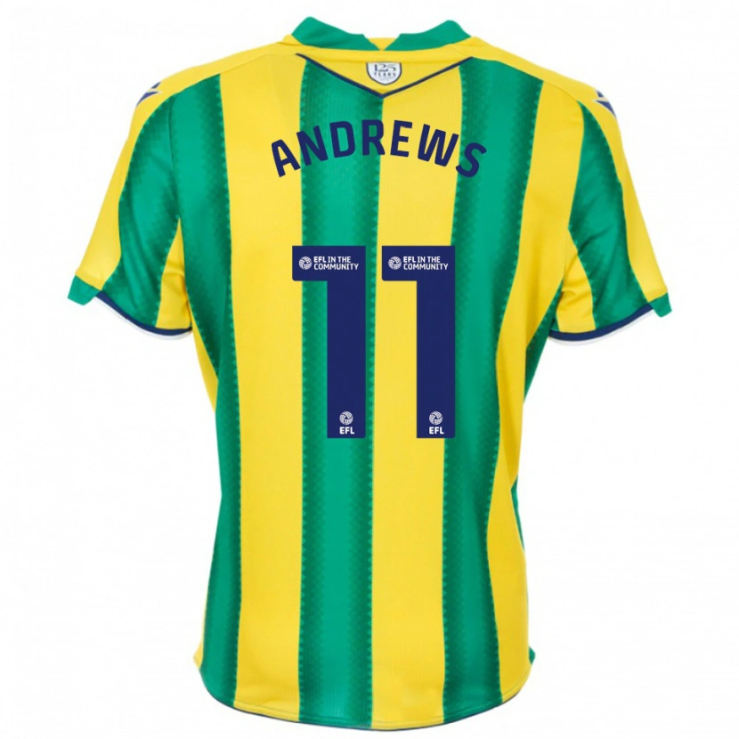 Danxen Herren Marli Rhodes-Andrews #11 Gelb Grün Auswärtstrikot Trikot 2025/26 T-Shirt Schweiz
