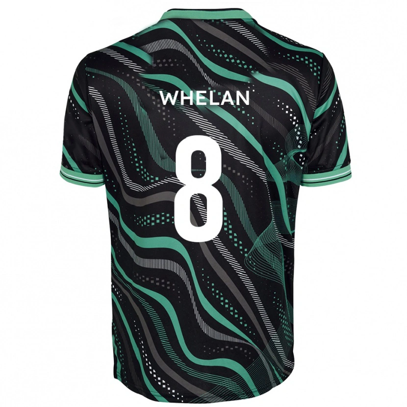 Danxen Herren Callum Whelan #8 Schwarz Grün Auswärtstrikot Trikot 2025/26 T-Shirt Schweiz