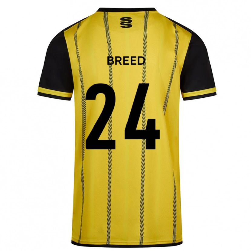 Danxen Herren Summer Breed #24 Gelb Schwarz Auswärtstrikot Trikot 2025/26 T-Shirt Schweiz
