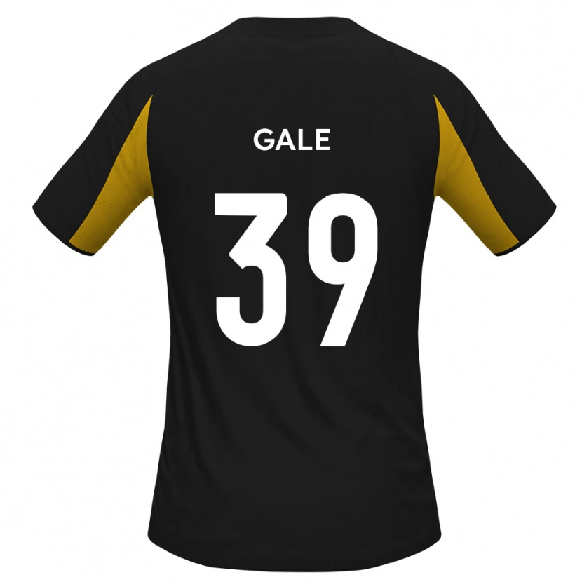 Danxen Herren James Gale #39 Schwarz Gelb Auswärtstrikot Trikot 2025/26 T-Shirt Schweiz