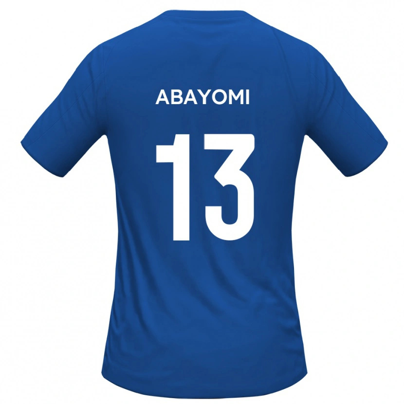 Danxen Herren Koju Abayomi #13 Himmelblau Auswärtstrikot Trikot 2025/26 T-Shirt Schweiz