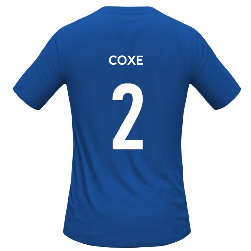 Danxen Herren Cameron Coxe #2 Himmelblau Auswärtstrikot Trikot 2025/26 T-Shirt Schweiz