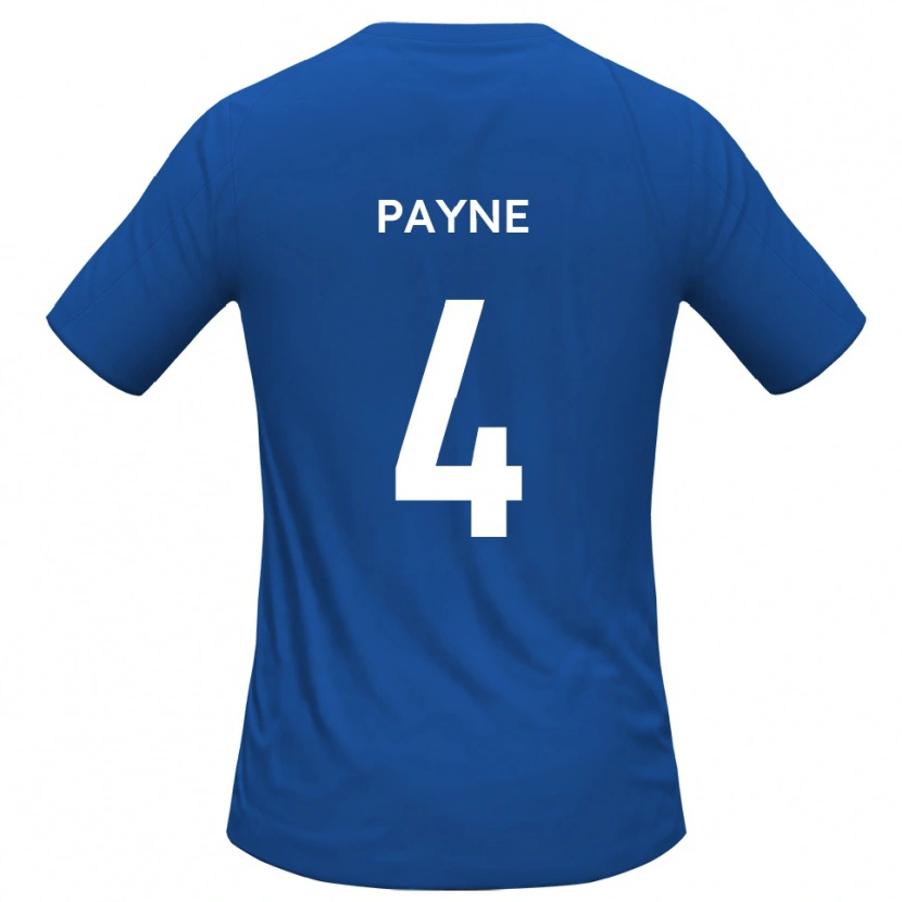 Danxen Herren Jack Payne #4 Himmelblau Auswärtstrikot Trikot 2025/26 T-Shirt Schweiz
