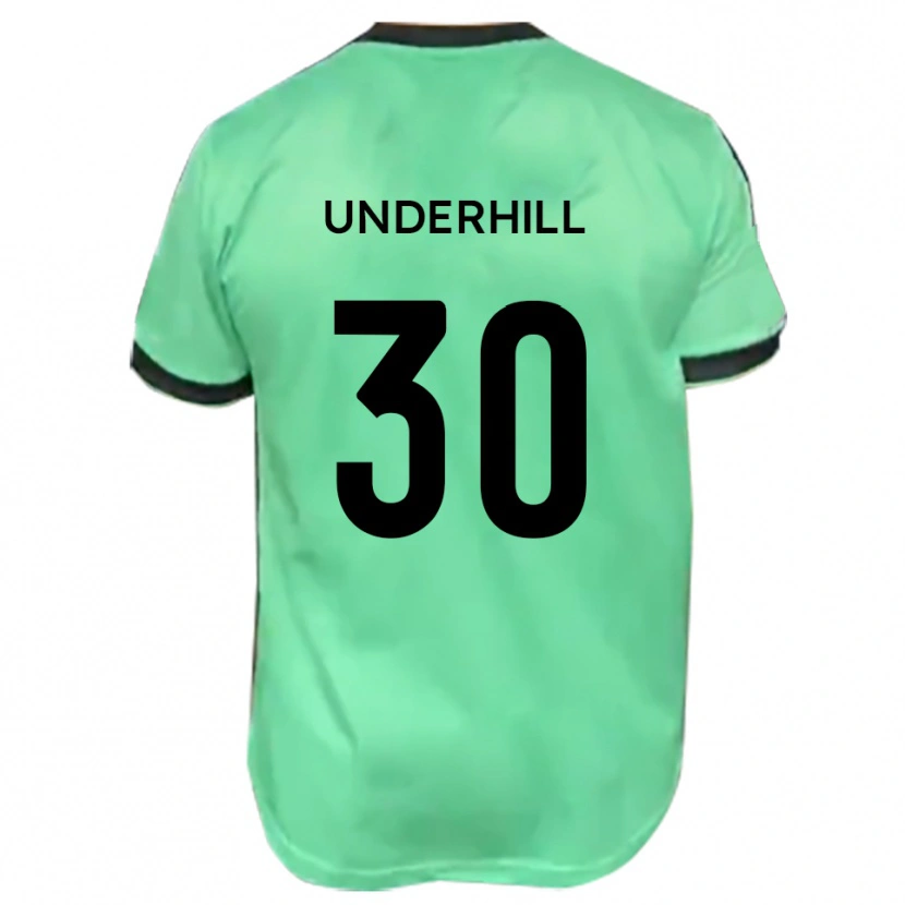 Danxen Herren Connor Underhill #30 Türkis Schwarz Auswärtstrikot Trikot 2025/26 T-Shirt Schweiz