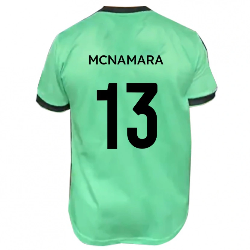 Danxen Herren Josh Mcnamara #13 Türkis Schwarz Auswärtstrikot Trikot 2025/26 T-Shirt Schweiz