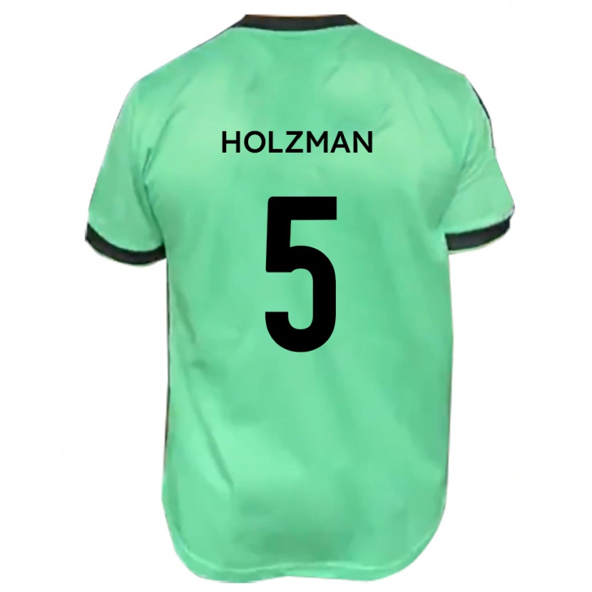 Danxen Herren Louie Holzman #5 Türkis Schwarz Auswärtstrikot Trikot 2025/26 T-Shirt Schweiz