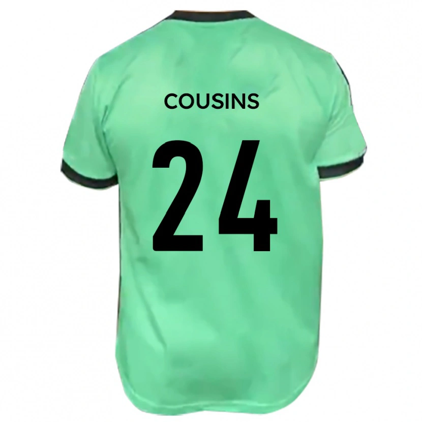 Danxen Herren Jordan Cousins #24 Türkis Schwarz Auswärtstrikot Trikot 2025/26 T-Shirt Schweiz