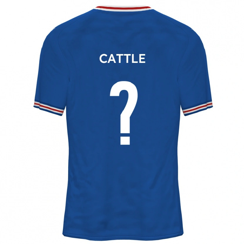 Danxen Herren Emily Cattle #0 Dodger Blau Auswärtstrikot Trikot 2025/26 T-Shirt Schweiz