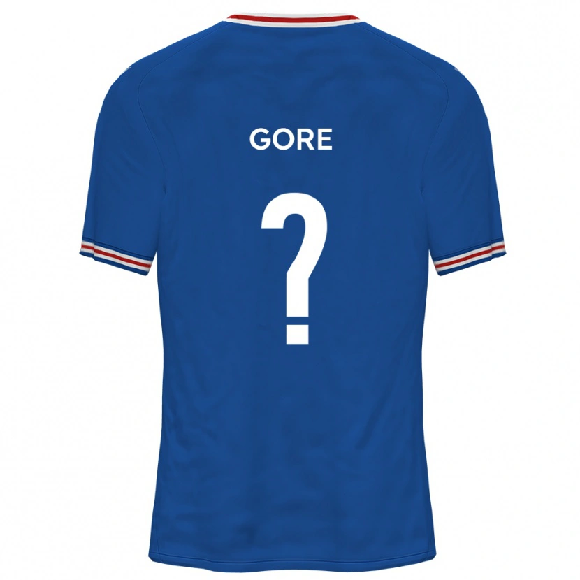 Danxen Herren Ruby Gore #0 Dodger Blau Auswärtstrikot Trikot 2025/26 T-Shirt Schweiz