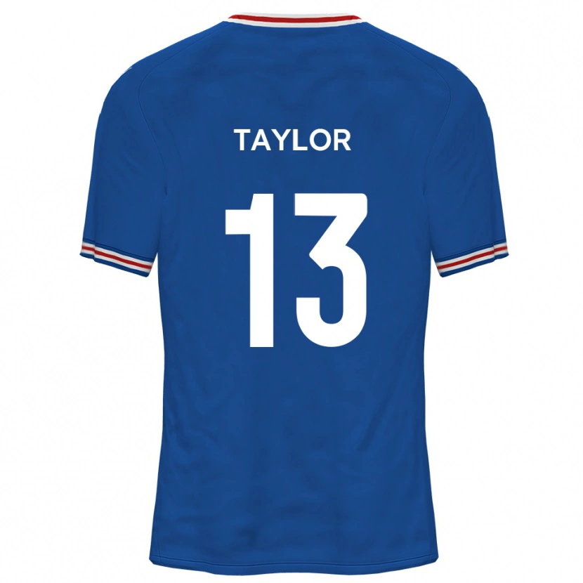 Danxen Herren Sam Taylor #13 Dodger Blau Auswärtstrikot Trikot 2025/26 T-Shirt Schweiz