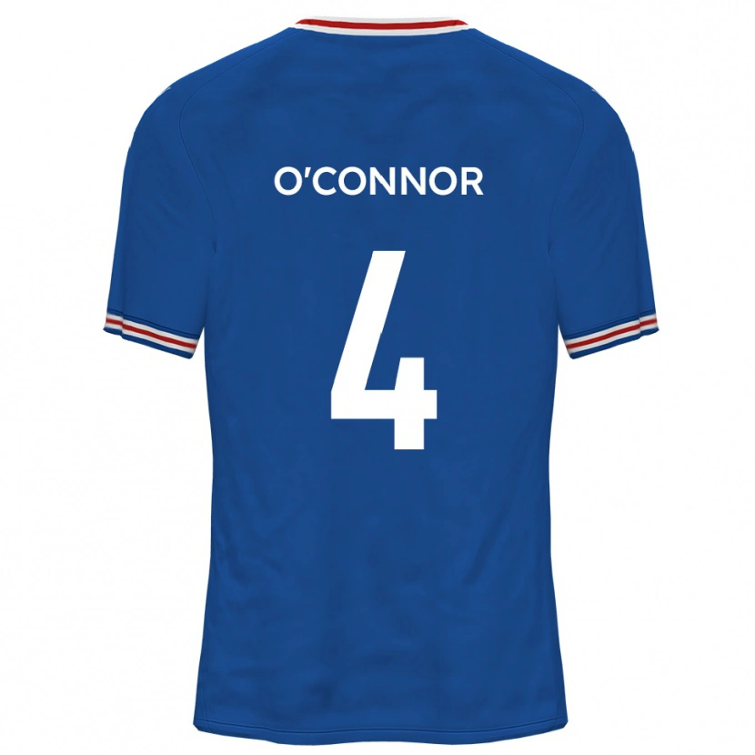 Danxen Herren Darragh O'connor #4 Dodger Blau Auswärtstrikot Trikot 2025/26 T-Shirt Schweiz