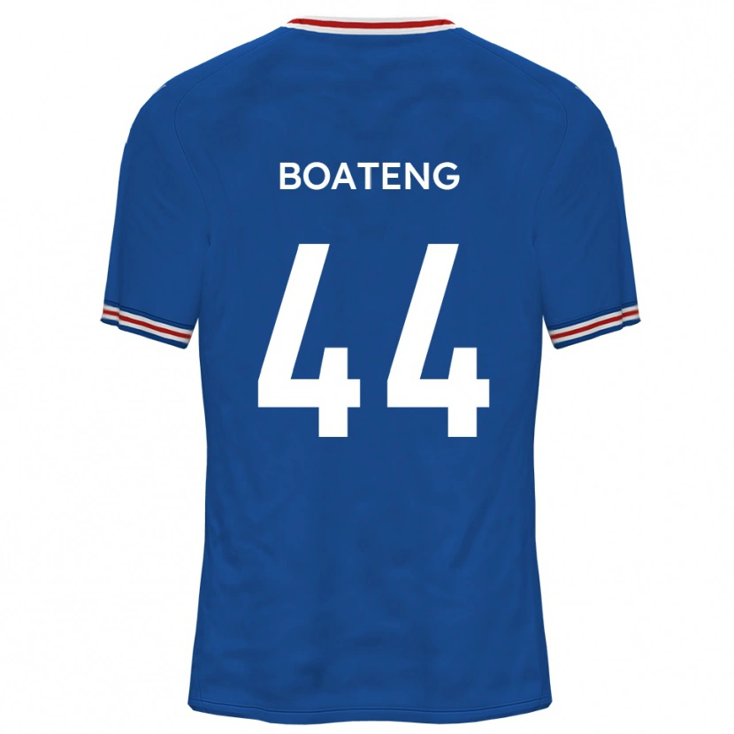 Danxen Herren Hiram Boateng #44 Dodger Blau Auswärtstrikot Trikot 2025/26 T-Shirt Schweiz
