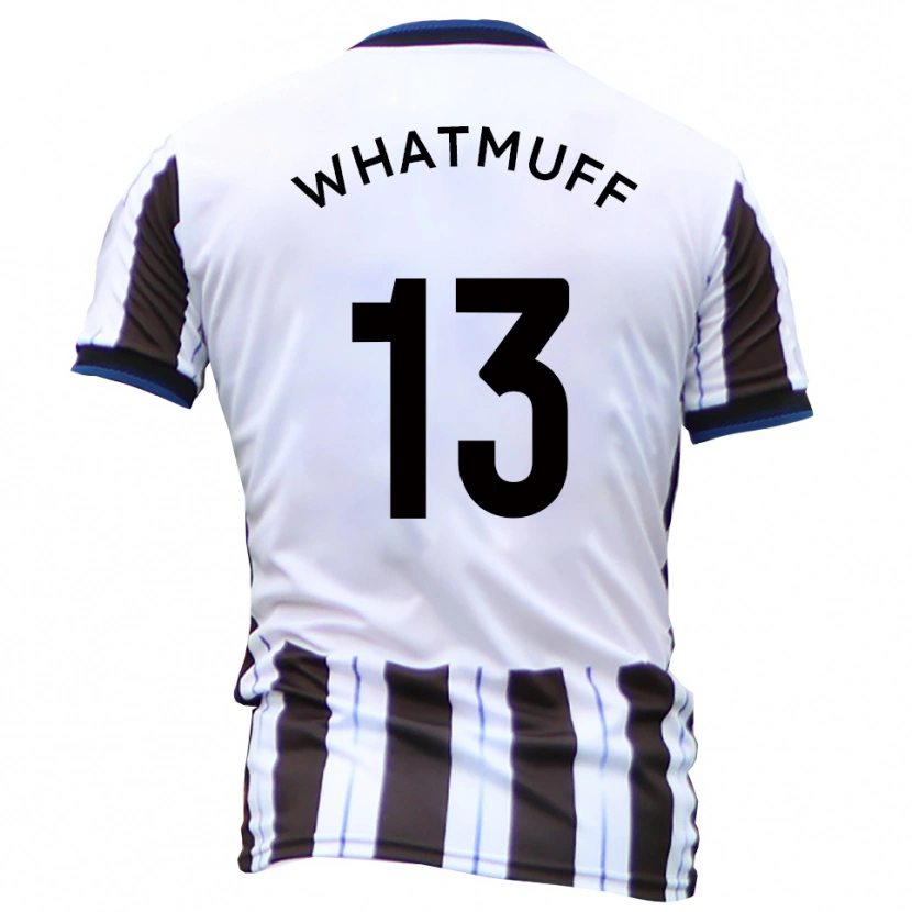 Danxen Herren Oliver Whatmuff #13 Weiß Schwarz Auswärtstrikot Trikot 2025/26 T-Shirt Schweiz