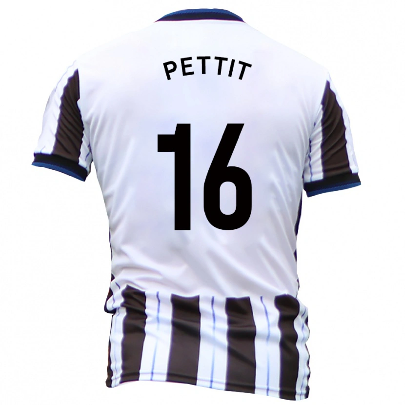 Danxen Herren Casey Pettit #16 Weiß Schwarz Auswärtstrikot Trikot 2025/26 T-Shirt Schweiz