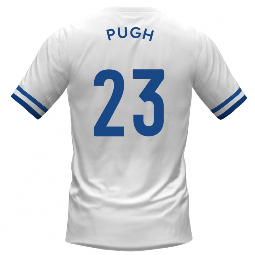 Danxen Herren Tom Pugh #23 Weiß Blau Auswärtstrikot Trikot 2025/26 T-Shirt Schweiz