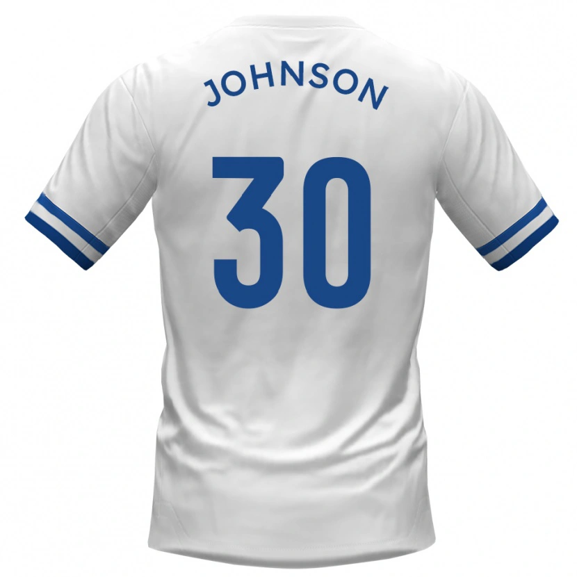 Danxen Herren Cody Johnson #30 Weiß Blau Auswärtstrikot Trikot 2025/26 T-Shirt Schweiz