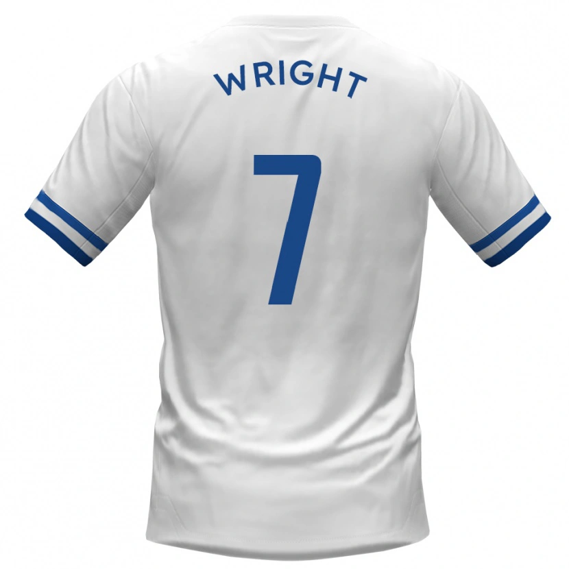 Danxen Herren Max Wright #7 Weiß Blau Auswärtstrikot Trikot 2025/26 T-Shirt Schweiz