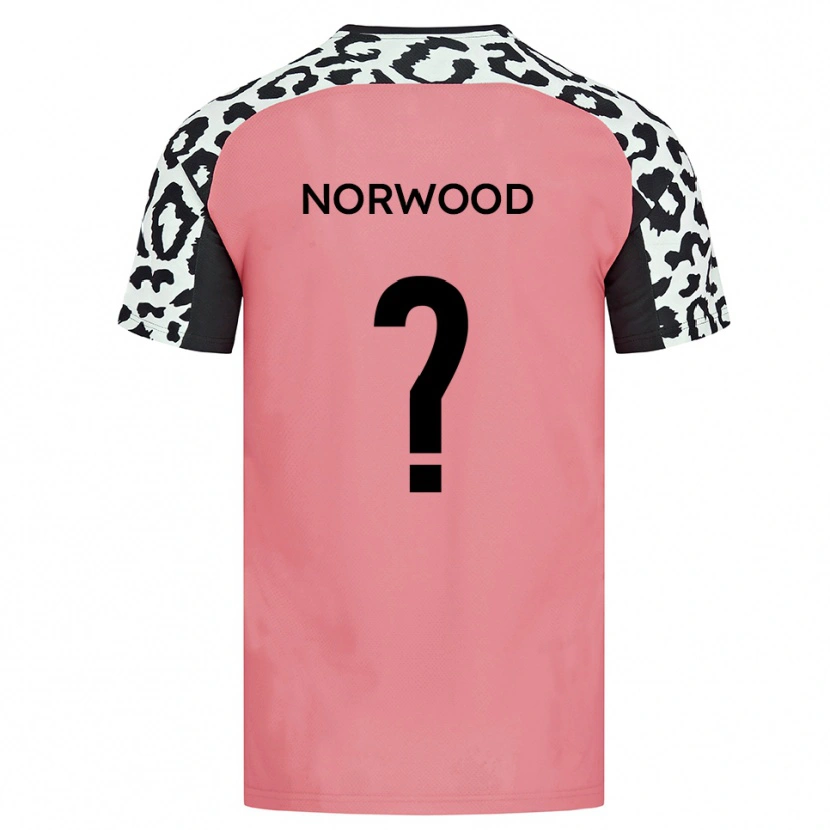 Danxen Herren Bea Norwood #0 Pink Schwarz Auswärtstrikot Trikot 2025/26 T-Shirt Schweiz