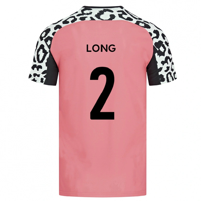 Danxen Herren Sean Long #2 Pink Schwarz Auswärtstrikot Trikot 2025/26 T-Shirt Schweiz