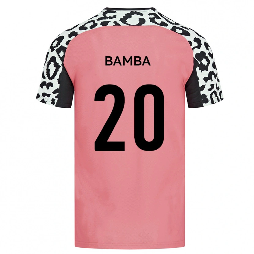 Danxen Herren Yahya Bamba #20 Pink Schwarz Auswärtstrikot Trikot 2025/26 T-Shirt Schweiz