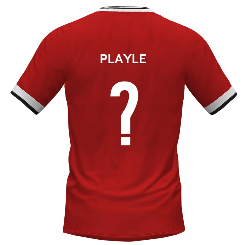 Danxen Herren Harrison Playle #0 Weiß Schwarz Auswärtstrikot Trikot 2025/26 T-Shirt Schweiz