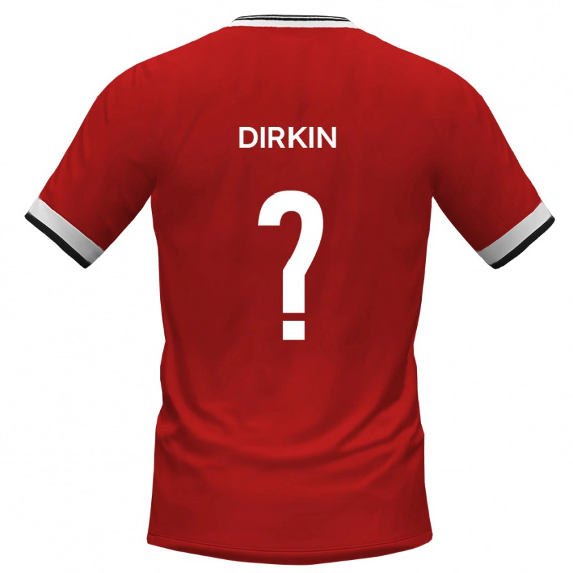 Danxen Herren James Dirkin #0 Weiß Schwarz Auswärtstrikot Trikot 2025/26 T-Shirt Schweiz