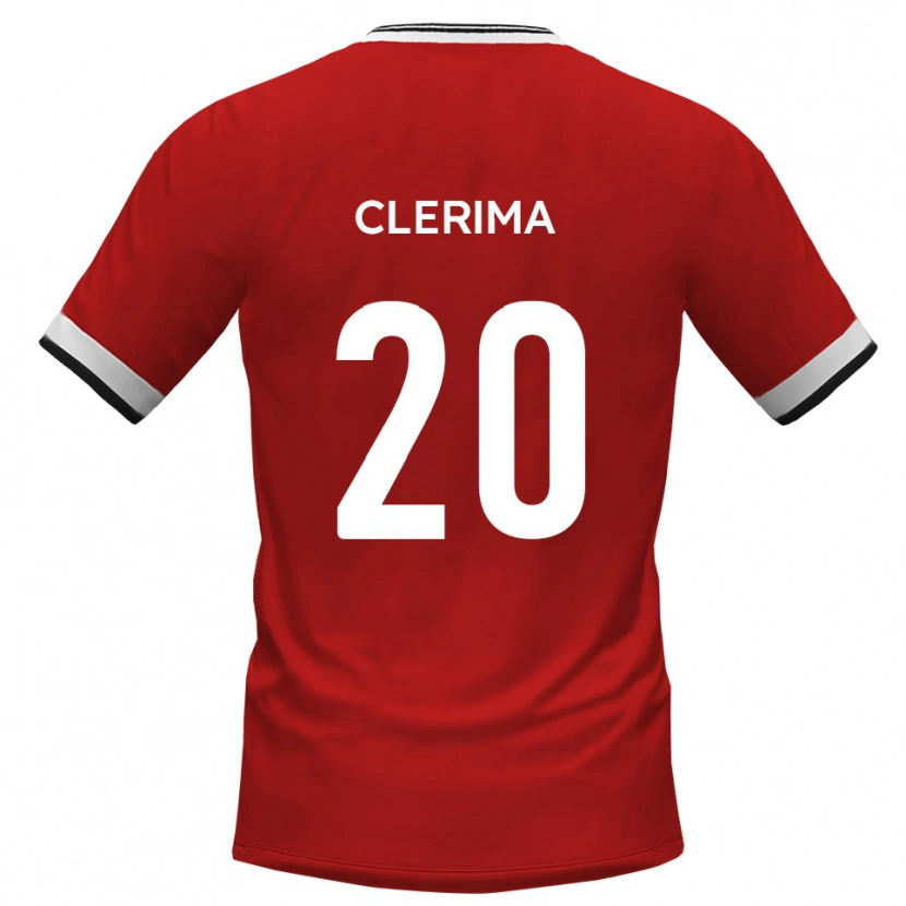 Danxen Herren Remy Clerima #20 Weiß Schwarz Auswärtstrikot Trikot 2025/26 T-Shirt Schweiz