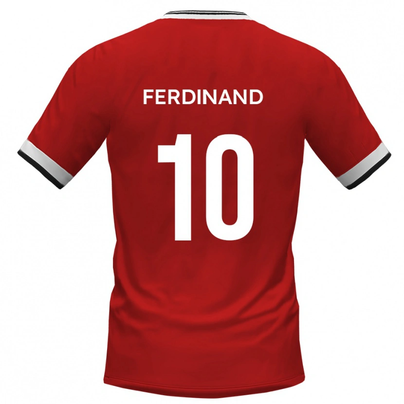 Danxen Herren Kane Ferdinand #10 Weiß Schwarz Auswärtstrikot Trikot 2025/26 T-Shirt Schweiz
