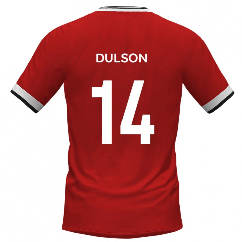 Danxen Herren Liam Dulson #14 Weiß Schwarz Auswärtstrikot Trikot 2025/26 T-Shirt Schweiz