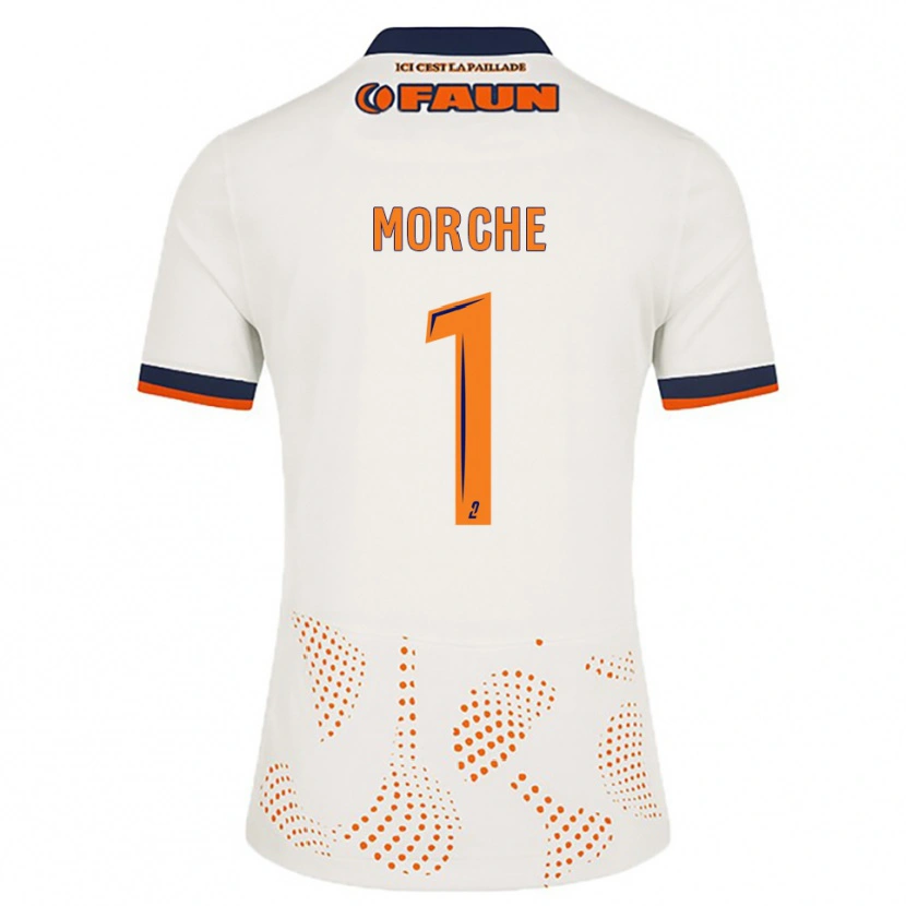 Danxen Herren Cosette Morché #1 Weiß Orange Auswärtstrikot Trikot 2025/26 T-Shirt Schweiz