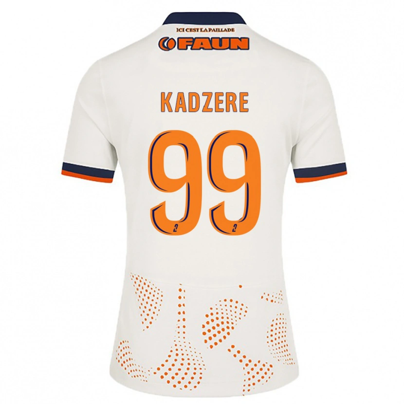 Danxen Herren Rose Kadzere #99 Weiß Orange Auswärtstrikot Trikot 2025/26 T-Shirt Schweiz