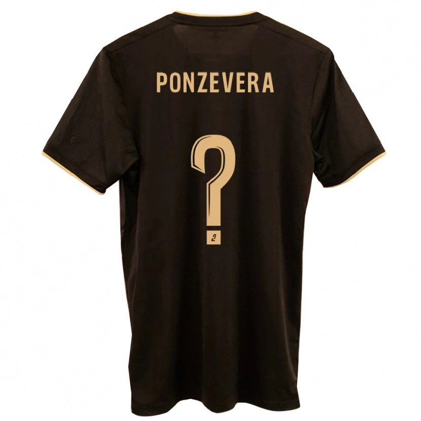 Danxen Herren Pierre-Pascal Ponzevera #0 Blau Rot Auswärtstrikot Trikot 2025/26 T-Shirt Schweiz