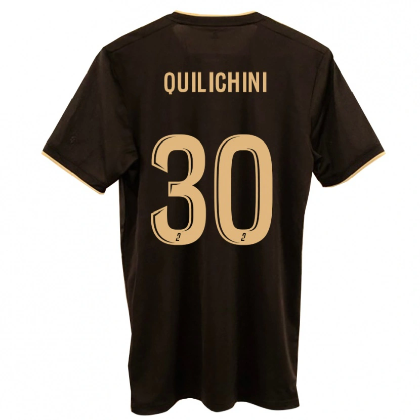 Danxen Herren Ghjuvanni Quilichini #30 Blau Rot Auswärtstrikot Trikot 2025/26 T-Shirt Schweiz