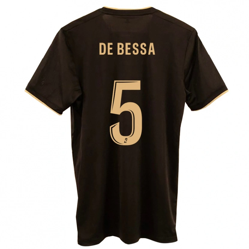Danxen Herren Jérémy De Bessa #5 Blau Rot Auswärtstrikot Trikot 2025/26 T-Shirt Schweiz