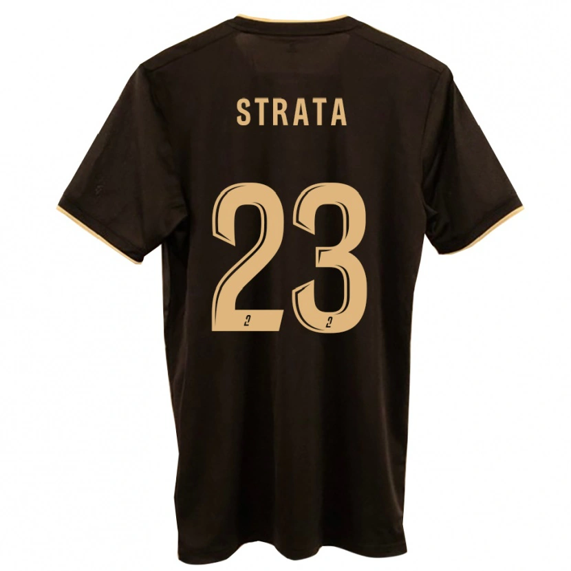 Danxen Herren Tony Strata #23 Blau Rot Auswärtstrikot Trikot 2025/26 T-Shirt Schweiz