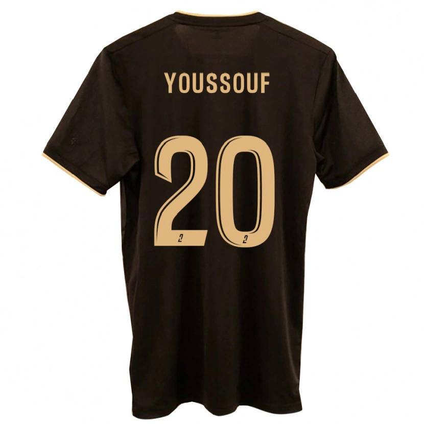 Danxen Herren Mohamed Youssouf #20 Blau Rot Auswärtstrikot Trikot 2025/26 T-Shirt Schweiz
