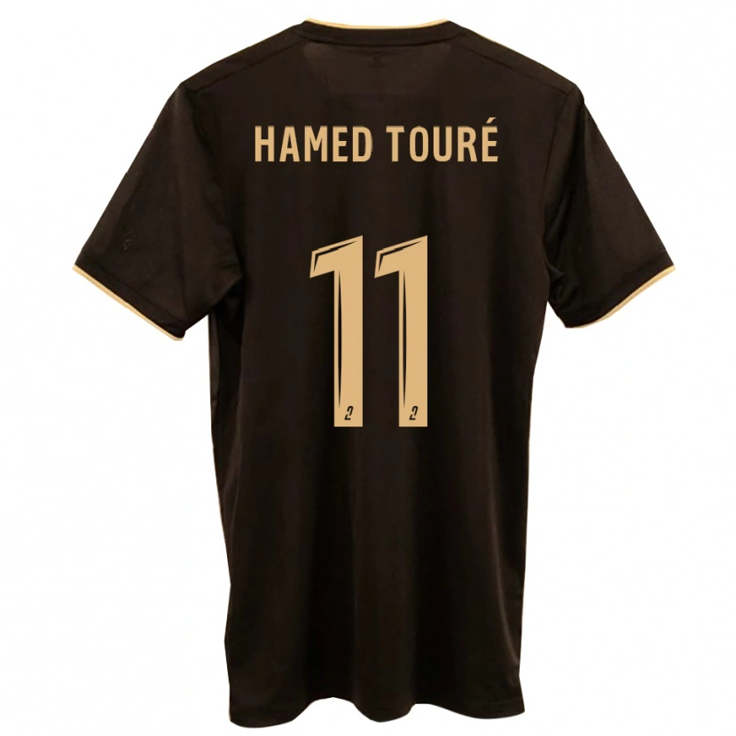 Danxen Herren Ben Hamed Touré #11 Blau Rot Auswärtstrikot Trikot 2025/26 T-Shirt Schweiz