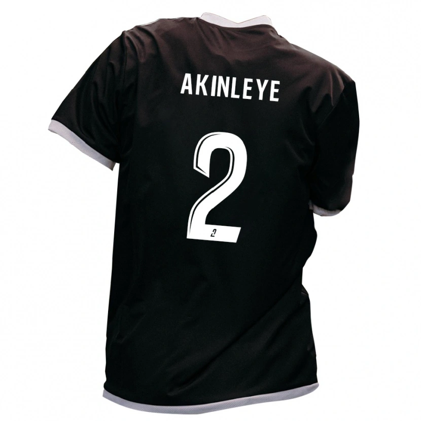 Danxen Herren Daniel Akinleye #2 Schwarz Gold Auswärtstrikot Trikot 2025/26 T-Shirt Schweiz