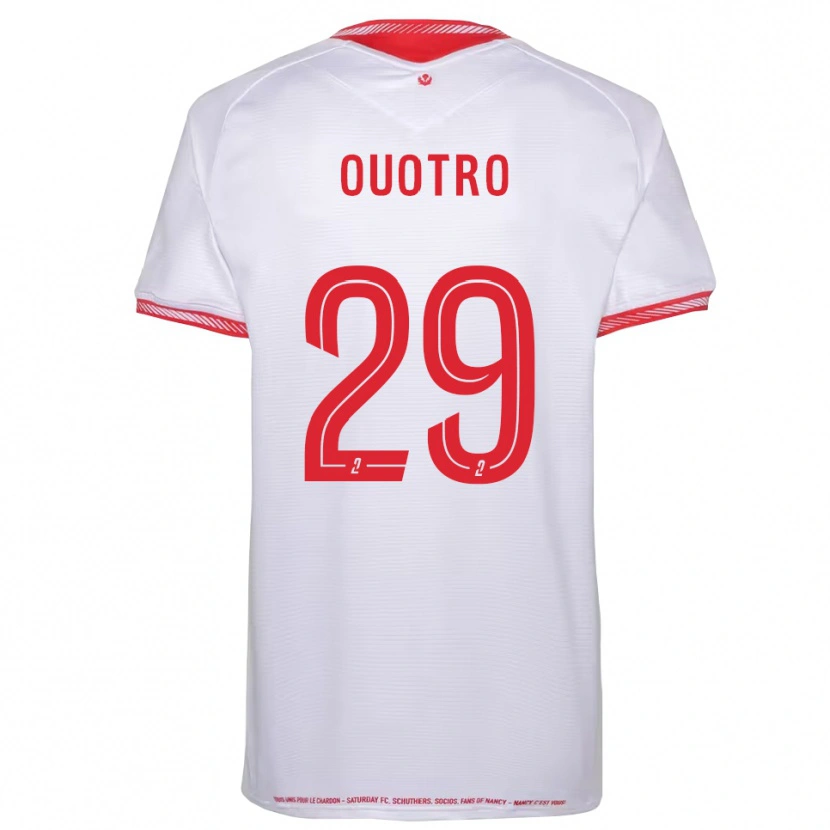 Danxen Herren Patrick Ouotro #29 Schwarz Rot Auswärtstrikot Trikot 2025/26 T-Shirt Schweiz
