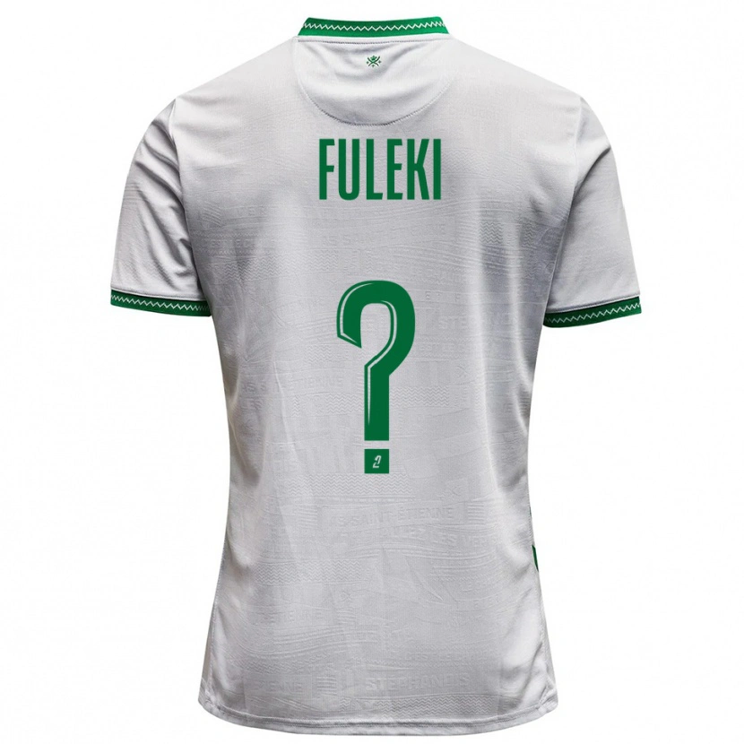 Danxen Herren Samuel Fuleki #0 Weiß Grün Auswärtstrikot Trikot 2025/26 T-Shirt Schweiz