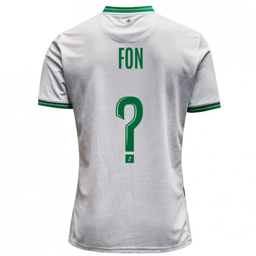 Danxen Herren Welma Fon #0 Weiß Grün Auswärtstrikot Trikot 2025/26 T-Shirt Schweiz