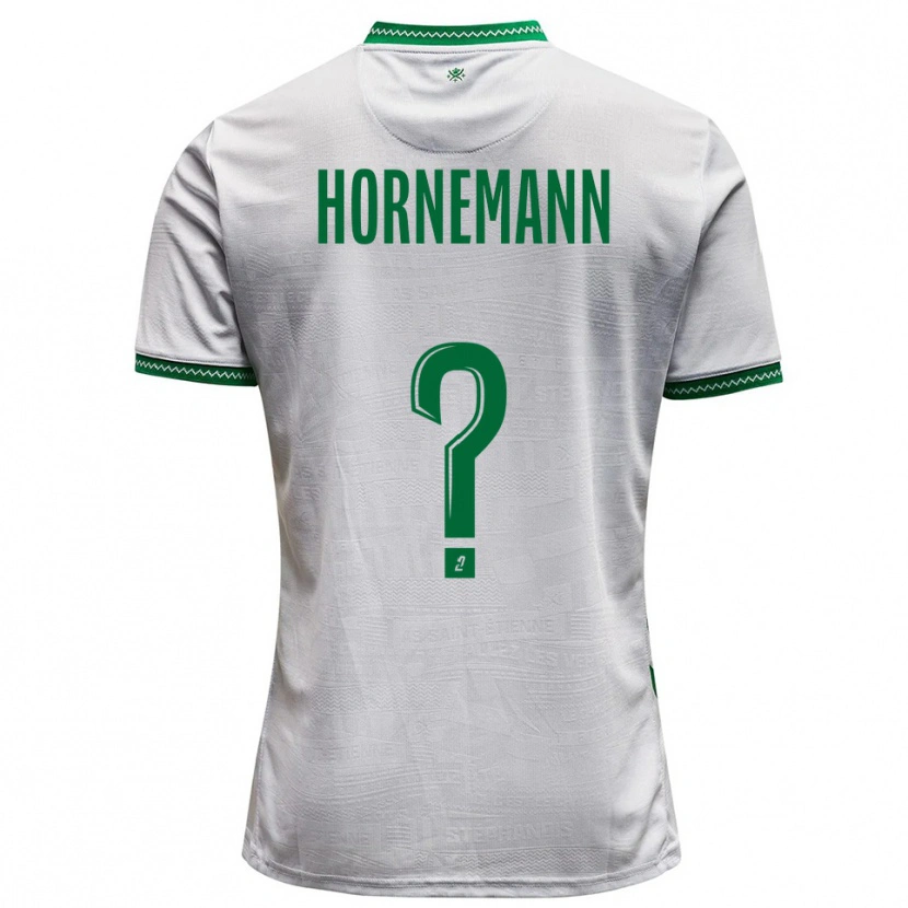 Danxen Herren Sofie Hornemann #0 Weiß Grün Auswärtstrikot Trikot 2025/26 T-Shirt Schweiz