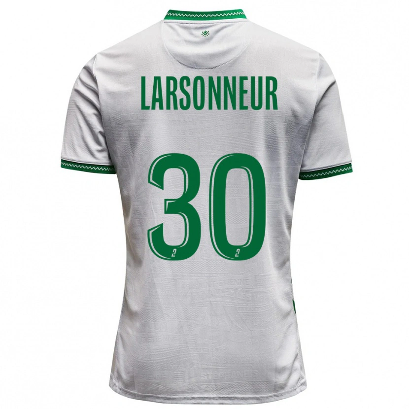 Danxen Herren Gautier Larsonneur #30 Weiß Grün Auswärtstrikot Trikot 2025/26 T-Shirt Schweiz