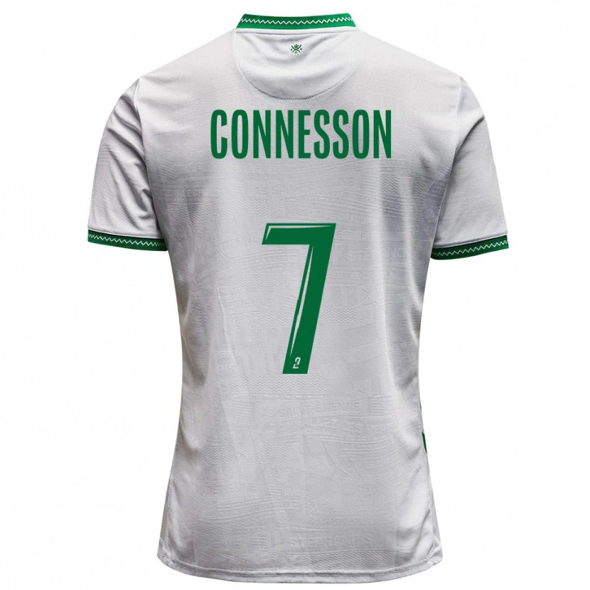 Danxen Herren Adèle Connesson #7 Weiß Grün Auswärtstrikot Trikot 2025/26 T-Shirt Schweiz