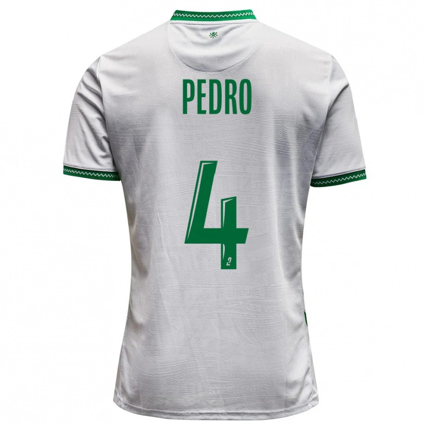 Danxen Herren Kévin Pedro #4 Weiß Grün Auswärtstrikot Trikot 2025/26 T-Shirt Schweiz