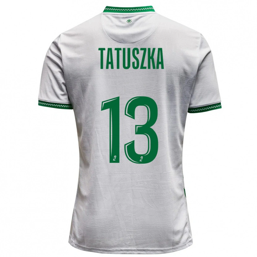 Danxen Herren Maxence Tatuszka #13 Weiß Grün Auswärtstrikot Trikot 2025/26 T-Shirt Schweiz