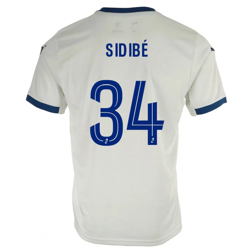 Danxen Herren Aly Sidibé #34 Weiß Blau Auswärtstrikot Trikot 2025/26 T-Shirt Schweiz