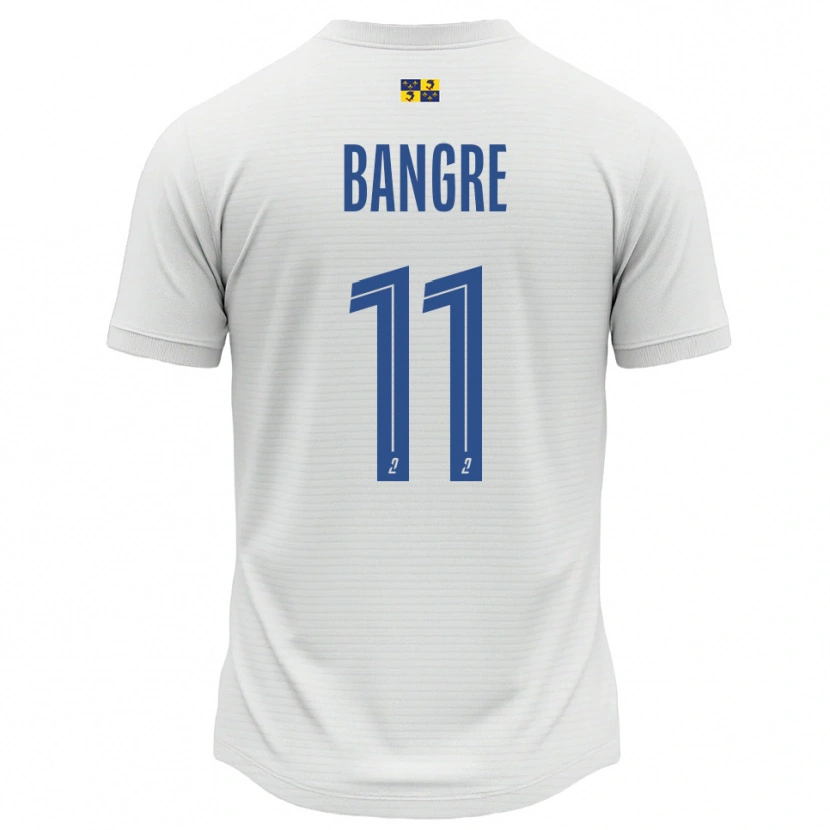 Danxen Herren Mamady Bangré #11 Weiß Blau Auswärtstrikot Trikot 2025/26 T-Shirt Schweiz