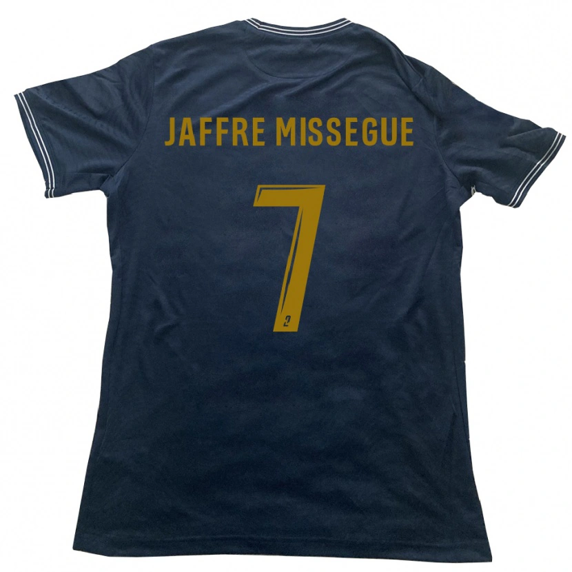 Danxen Herren Lenny Jaffre Missegue #7 Marine Gold Auswärtstrikot Trikot 2025/26 T-Shirt Schweiz